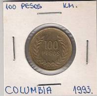 B8 Colombia 100 Pesos 1993. - Kolumbien