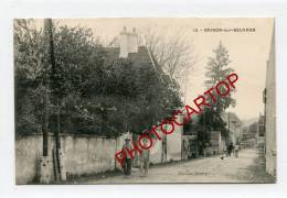 Rue De BRINON Sur BEUVRON-Etat Superbe - Brinon Sur Beuvron