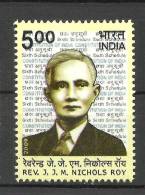 INDIA, 2009, Reverend James Joy Mohan Nicholas Roy, (Political Visionary In NE Tribal Region), MNH,(**) - Ungebraucht