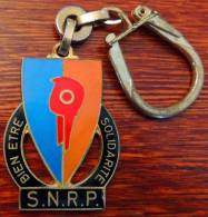 Beau Porte-clé Du Syndicat De La Police : SNRP - Police & Gendarmerie