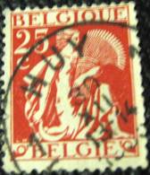 Belgium 1932 Reaper 25c - Used - 1932 Ceres Y Mercurio