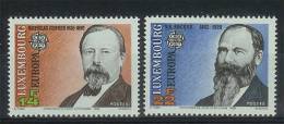 MR672 BEROEMDE PERSONEN PRESIDENT NICHOLAS GONNER POLITICIAN BECKER FAMOUS PEOPLE EUROPA CEPT LUXEMBOURG 1992 PF/MNH - 1992