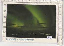 PO7510B# ISLANDA - AURORA BOREALE  VG 1999 - Islandia