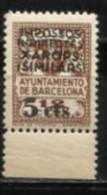 3421A-LOTE BARCELONA NUEVOS SERIE ** FISCALES IMPUESTOS TASAS GUERRA CIVIL.HABILITADOS CON SOBRECARGA.MNH LOTE BARCELONA - Barcelona