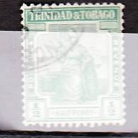 Trinidad & Tobago, 1913-23, SG 149, Used, WM Mult Crown CA - Trinidad & Tobago (...-1961)