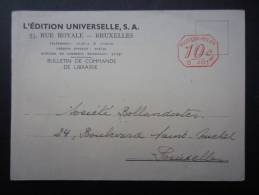 EP EDITION UNIVERSELLE S.A. (M29) Société Des Bollandistes (2 Vues) 1949 - - Other & Unclassified