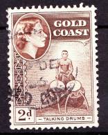 Gold Coast, 1952, SG 156, Used - Gold Coast (...-1957)