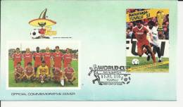 TUVALU  SPD   MUNDIAL DE FUTBOL MEXICO 86 EQUIPO CANADA - 1986 – Mexico