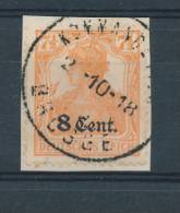 517/20 - Fragment Timbre Germania Des Etapes Cachet Kommandatur BRUGGE 2 - 10 - 18 - OC26/37 Zonas Iniciales