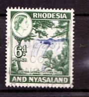 Rhodesia & Nyasaland, 1959, SG 24, Used - Rhodésie & Nyasaland (1954-1963)