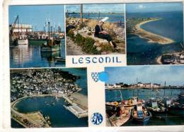 Lesconil  (2) :  Le Port De Pêche Et La Coiffe Du Pays Bigouden - Lesconil