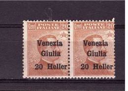 ITALY - VENEZIA GIULIA  1901-18 Overprinted Sassone Cat N° 31  Very Fine MNH - Vénétie Julienne