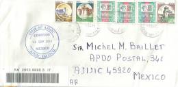 Lettre Recommandée De Livorno,  Adressée Au Mexique - 2011-20: Poststempel