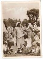 B624 AFRICA ETIOPIA GIMMA MERCATO 1940 VIAGGIATA FRANCOBOLLO ASPORTATO - Ethiopie