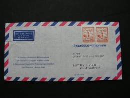 == Argentina , 1972 Imprime  MeF  Ski - Storia Postale