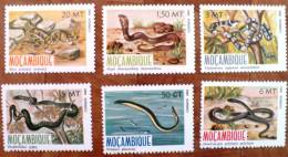 MOZAMBIQUE Reptiles Serpents (Yvert N° 862/67). Neuf Sans Charniere ** MNH - Slangen