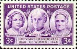 USA 1948 Scott 959, Progress Of Women Issue, MH (*) - Nuevos