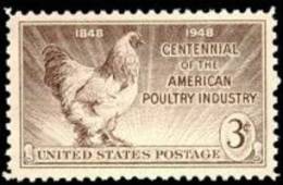 USA 1948 Scott 968, Poultry Industry Issue, MNH (**) - Unused Stamps