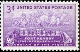 USA 1948 Scott 970, Fort Kearny Issue, MNH (**) - Unused Stamps