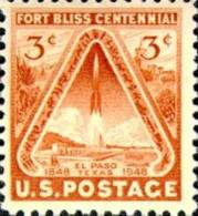 USA 1948 Scott 976, Fort Bliss Centennial Issue, MNH (**) - Unused Stamps