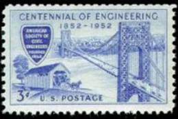 USA 1952 Scott 1012, Engineering Centennial Issue, MNH (**) - Neufs