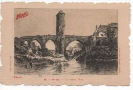 64  Pyrénées-Atlantiques - Orthez -  Publicité MAGGI - Le Vieux Pont - Orthez