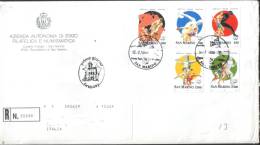 San Marino 1996 FDC 100 Giochi Olimpici Moderni 5v  Complete Set - Usati