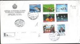 San Marino 1996 FDC Europa+Mondo Natura + Manifestazione Filatelica "Cina 96"  Complete Set - Usati