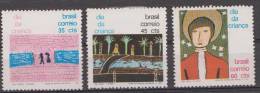 Brazil 1971 -Mi 1294-96 - Children´s Day - Art - Painting - MNH - Unused Stamps