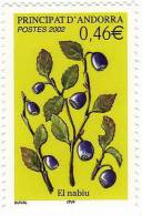 French Andorra / Plants / Wild Fruits - Unused Stamps