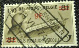 Belgium 1948 Archer Railway Parcel Stamp 8f Surch 9f - Used - Autres & Non Classés