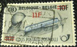 Belgium 1948 Archer Railway Parcel Stamp 10f Surch 11f - Used - Andere & Zonder Classificatie