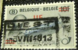 Belgium 1948 Archer Railway Parcel Stamp 10f Surch 11f - Used - Andere & Zonder Classificatie