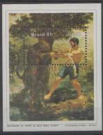 Brazil 1981- Mi Block 46 - Art  Painting - MNH - Unused Stamps