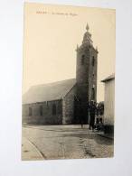 Carte Postale Ancienne : BAVAY : Le Clocher De L'Eglise , Cheval - Bavay