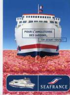 COMM - SEAFRANCE : "Pour L'Angleterre Des Jardins, En Avant Toute" - Other & Unclassified