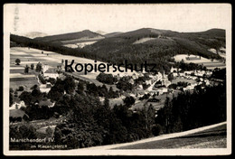 ALTE POSTKARTE MARSCHENDORF IV 1939 HORNI MARSOV SUDETEN SUDETENGAU RIESENGEBIRGE Karkonosze Krkonose Cpa Postcard AK - Sudeten