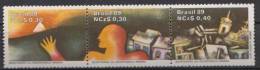 Brazil 1989 - Mi 2295-97 - MNH - Unused Stamps