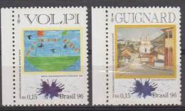 Brazil 1996 - Mi 2690-91- Art - Painting - MNH - Unused Stamps