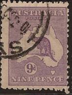 AUSTRALIA 1915 9d Violet Roo U SG 39 PS227 - Gebraucht