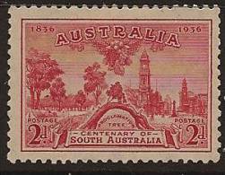 AUSTRALIA 1936 2d South Australia M SG 161 PS371 - Nuovi