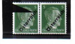 SOS209 ÖSTERREICH 1945 ANK 660 PLATTENFEHLER Kurzes H ** - Variétés & Curiosités