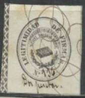 9183-SELLO CLASICO COLEGIO NOTARIAL VALENCIA SIGLO XIX MUTUALIDAD FIRMAS 2 Pesetas  Legitimidad De Firmas. - Fiscaux