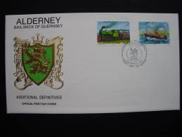 Alderney 59/0 FDC, Ansichten Von Alderney - Alderney