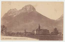 DOUSSARD : L'EGLISE - LE MONT CHARBON - ECRITE EN 1927 - 2 SCANS - - Doussard