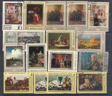 Lot 83 USSR Painting  2 Scans 30 Different - Altri & Non Classificati