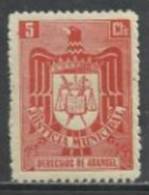 0474-SELLO FISCAL ESPAÑA 1940 ETAPA FRANQUISTA JUSTICIA MUNICIPAL 10 CTS NUEVO ** MNH - Revenue Stamps