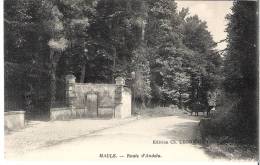 MAULE 78 Yvelines Route D' Andelu Avec Attelage - Maule