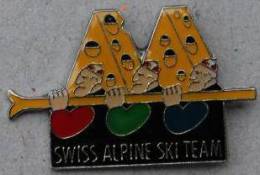 SWISS ALPINE SKI TEAM - FROMAGE - GRUYERE - EQUIPE SUISSE DE SKI ALPIN - KÄSE - CHEESE - FORMAGGIO - QUESO -     (4) - Sport Invernali