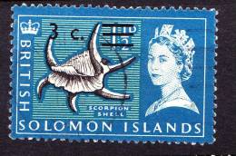 British Solomon Islands, 1966-67, SG 137A, Used, WM Upright - British Solomon Islands (...-1978)